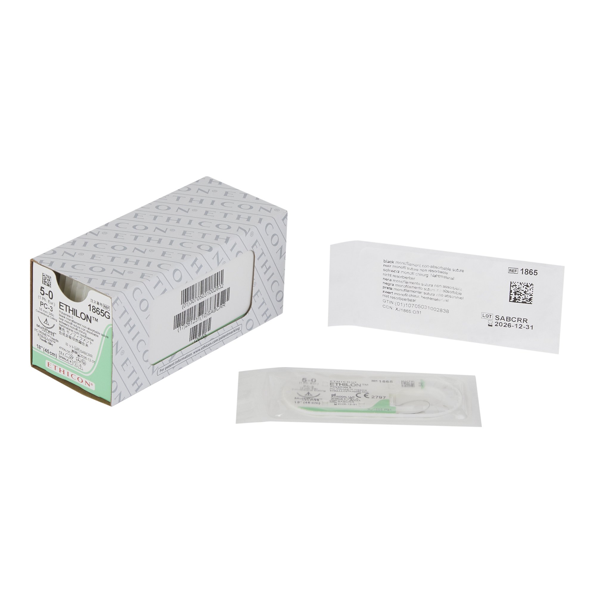 Ethilon Suture with Needle MK 93503