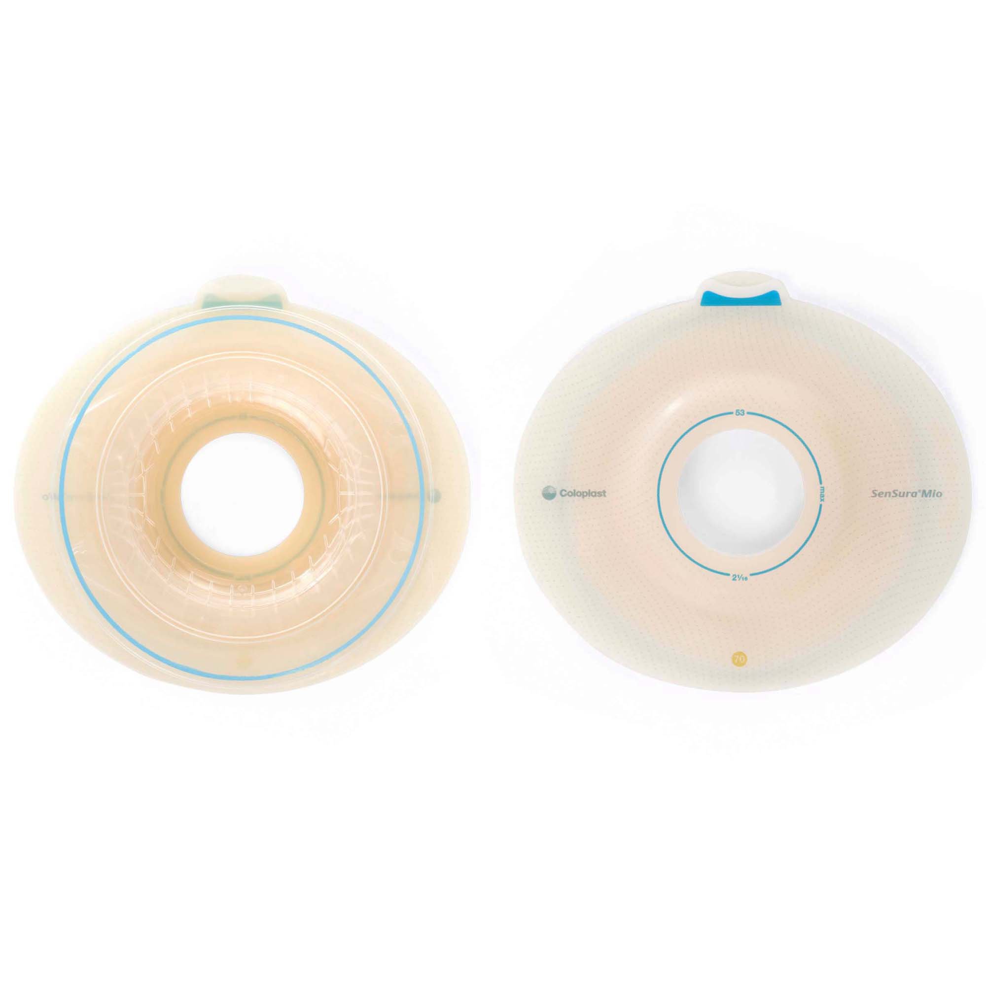 SenSura Mio Convex Flex Ostomy Barrier, 35 mm Stoma Opening, Red Color Match MK 1011420