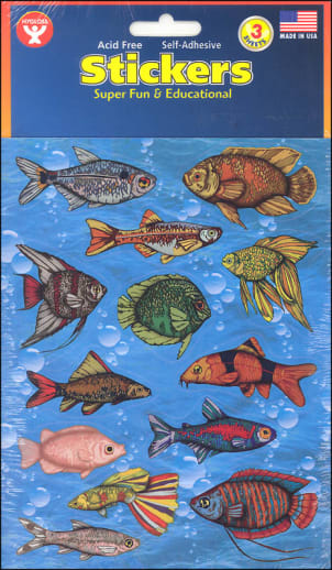 Fish Stickers (3 Sheets)