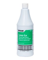 Ecolab Lemon-Eze Surface Cleaner, Lemon Scent, 32 oz. MK 927815