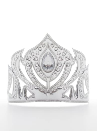 Little Adventures Ice Princess Soft Silver Crown Dress Up Accessory