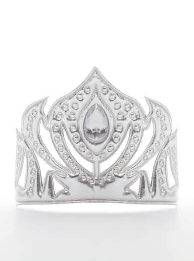 Little Adventures Ice Princess Soft Silver Crown Dress Up Accessory