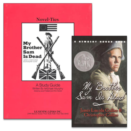 My Brother Sam is Dead Novel-Ties Study Guide & Book Set