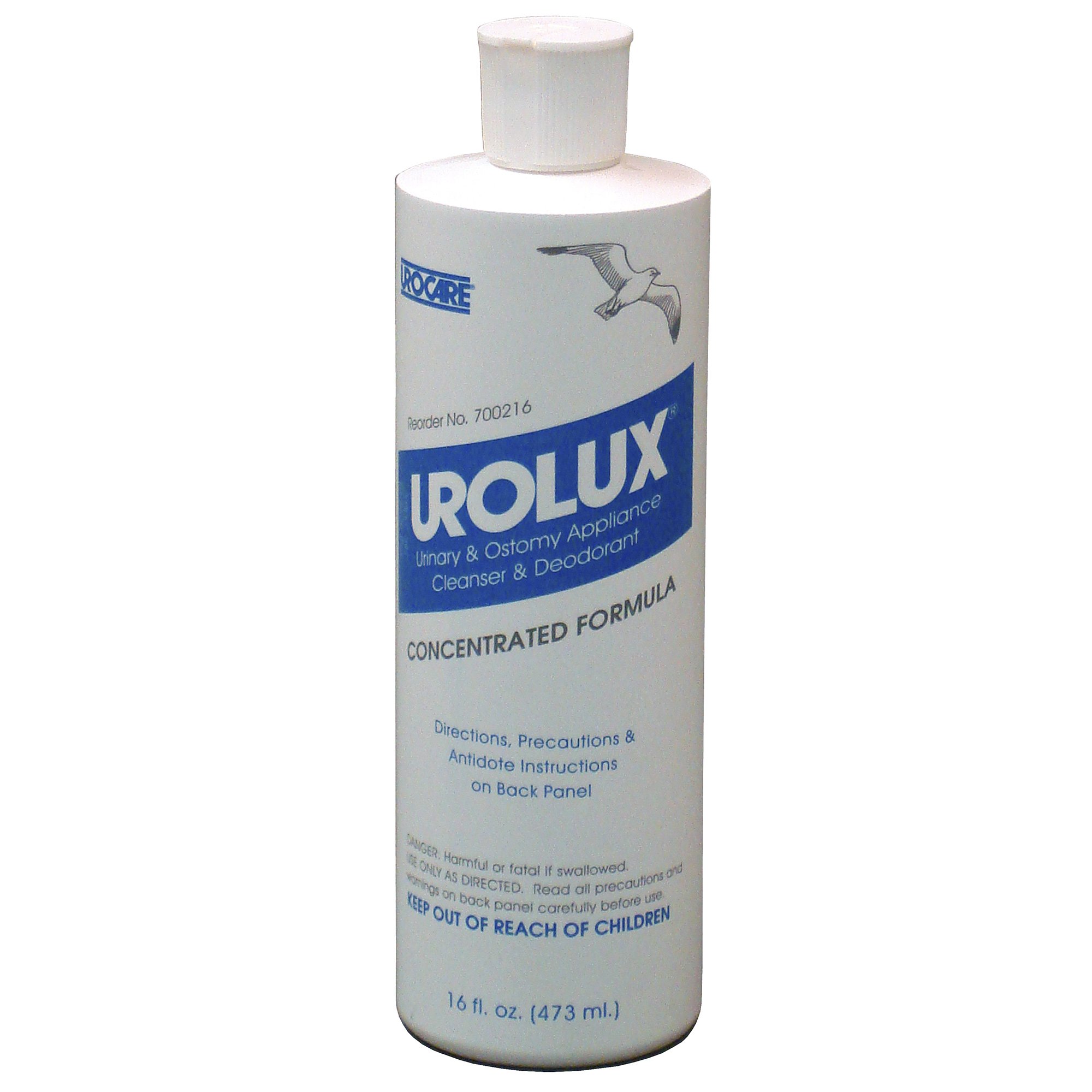 Urolux Urinary and Ostomy Appliance Cleanser and Deodorant, 16-ounce bottle MK 764105