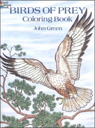 Birds of Prey Coloring Book
