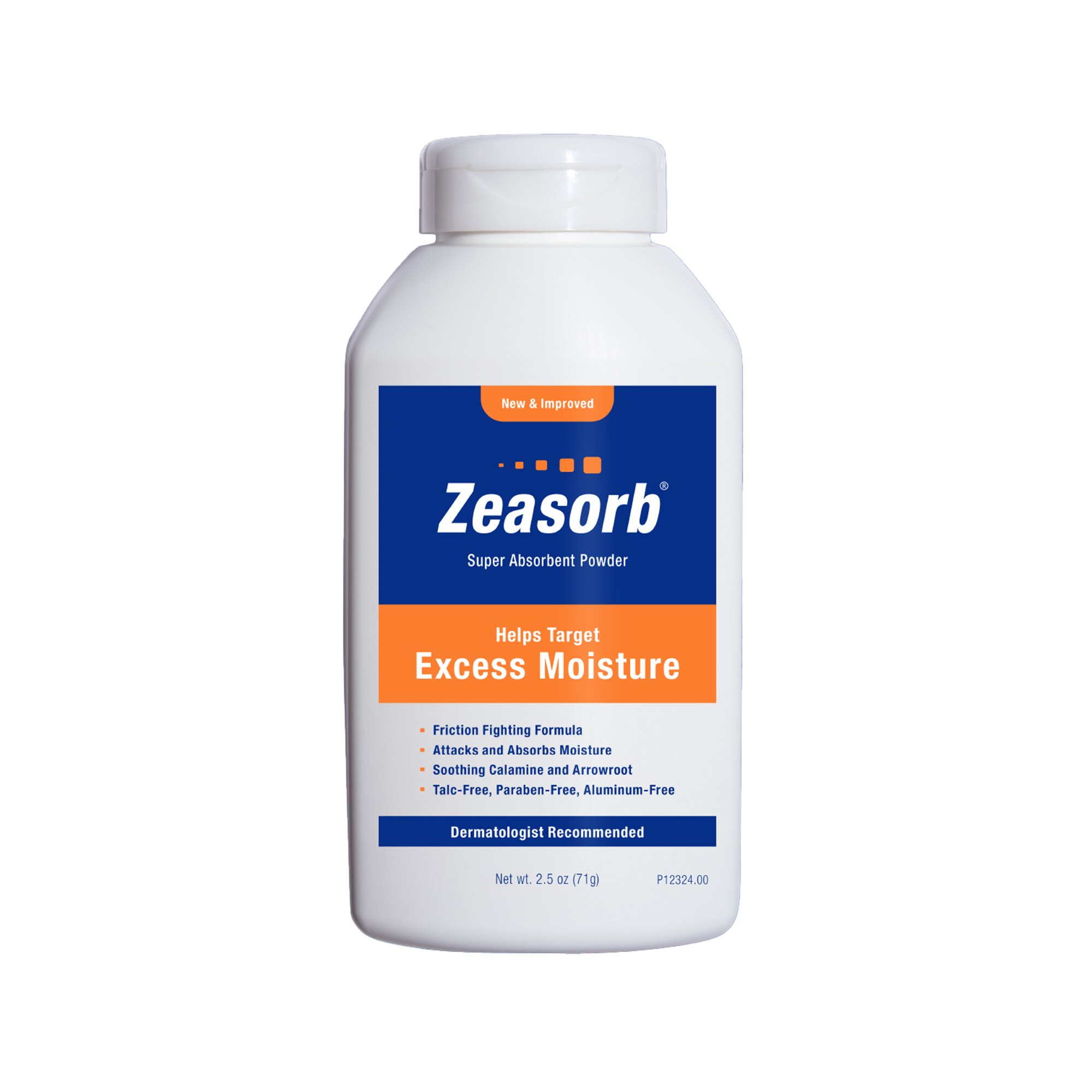 Zeasorb Super Absorbent Powder, 2.5-ounce shaker bottle MK 1148771