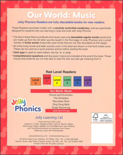 Jolly Phonics Readers Level 1 Our World Set