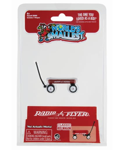 World's Smallest Radio Flyer Classic Red Wagon