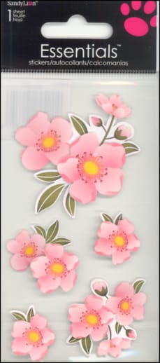 Cherry Blossom Essentials Stickers