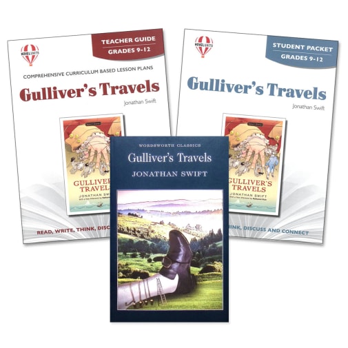 Novel Units Gulliver's Travels Set