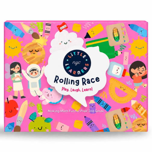 Rolling Race Math Board Game