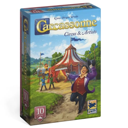 Carcassonne: Circus & Artists Expansion #10
