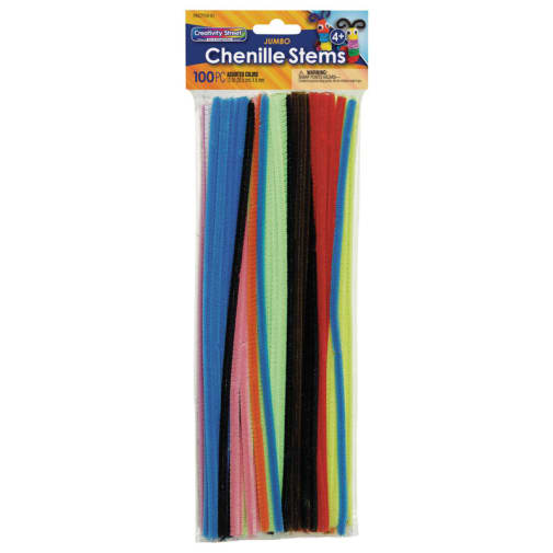 Multi Chenille Stems 6mm x 12"