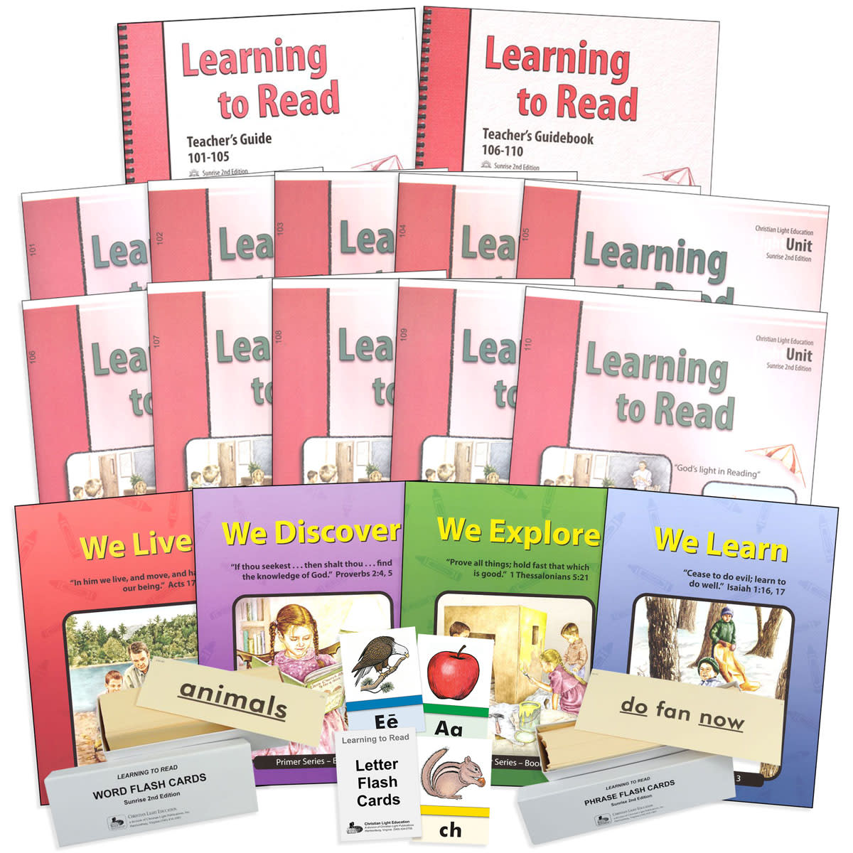 Learning to Read Complete Set Sunrise 2nd Edition