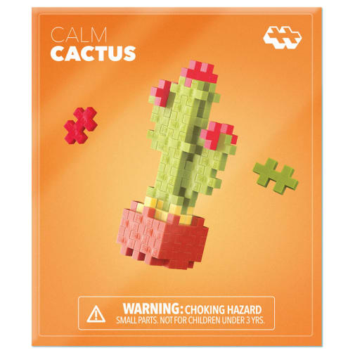Plus-Plus Calm Cactus - Playful Plant Packet
