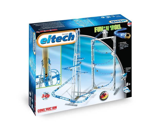 Eitech Teifoc Run n Roll Marble Run construction Set and