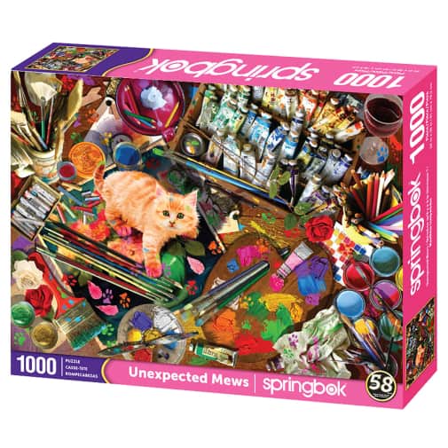 Springbok Unexpected Mews Puzzle (1000 pieces)