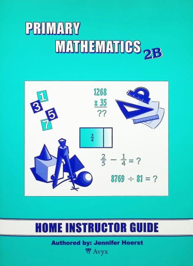 Primary Math US 2B Home Instructor Guide for 3rd edition