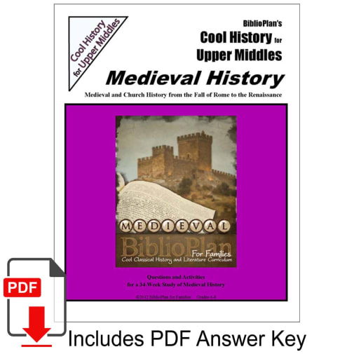 BiblioPlan: Medieval Cool History Upper Middles