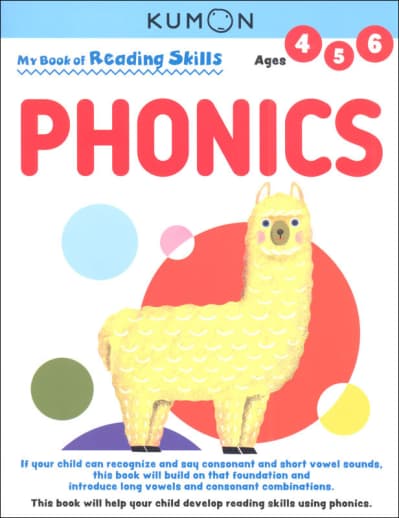Kumon My Book of Reading Skills: Phonics