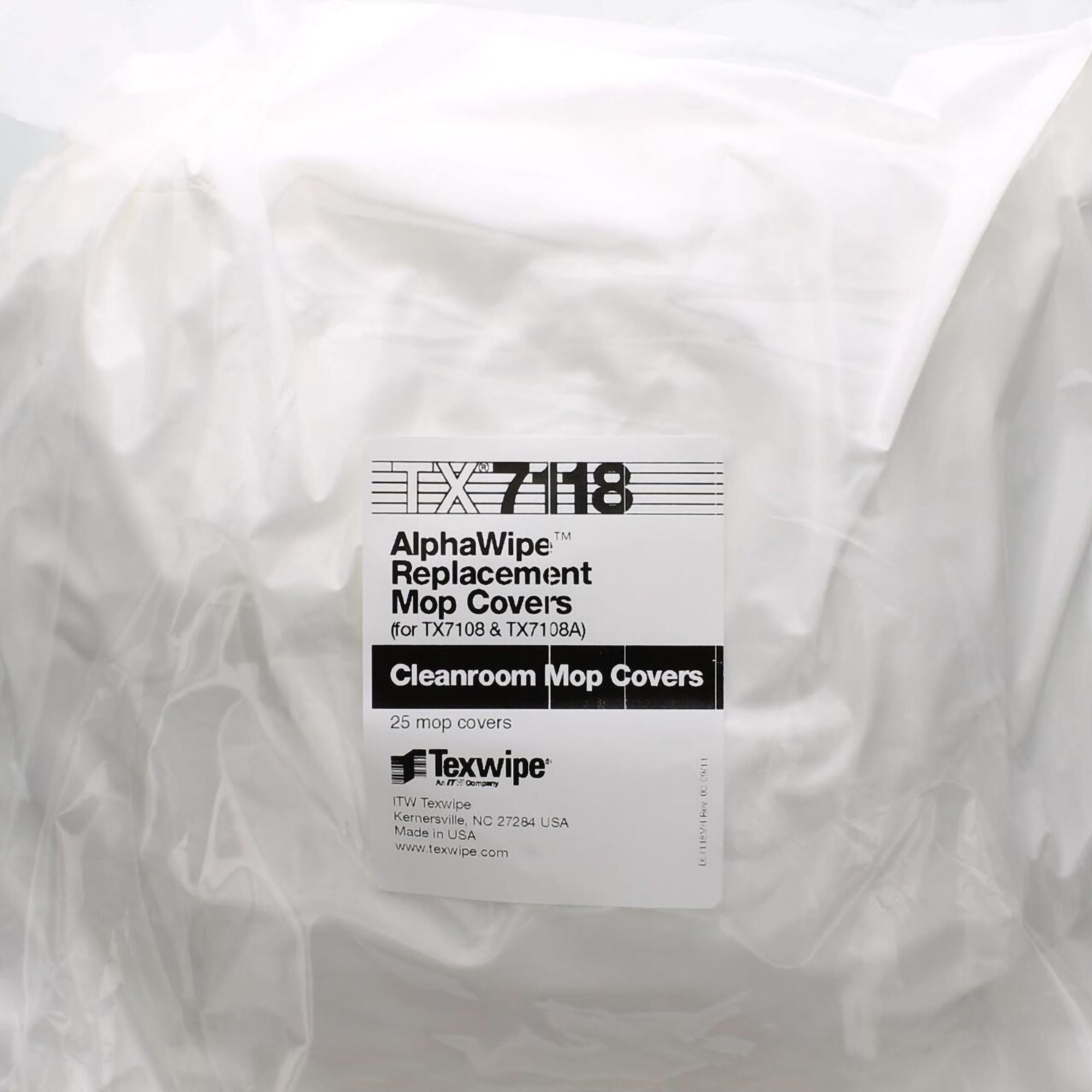 Texwipe AlphaMop Cleanroom Mop Head Cover / Pad Kit MK 1136581