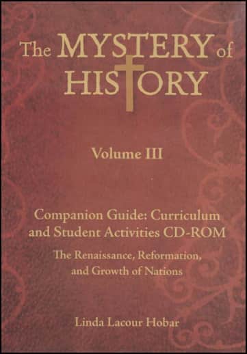 The Mystery of History Volume 3 Companion Guide CD