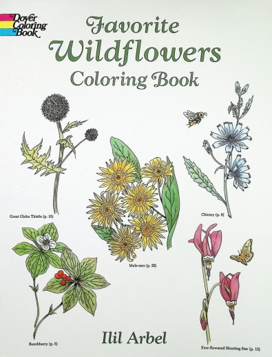 Favorite Wildflowers Coloring Book