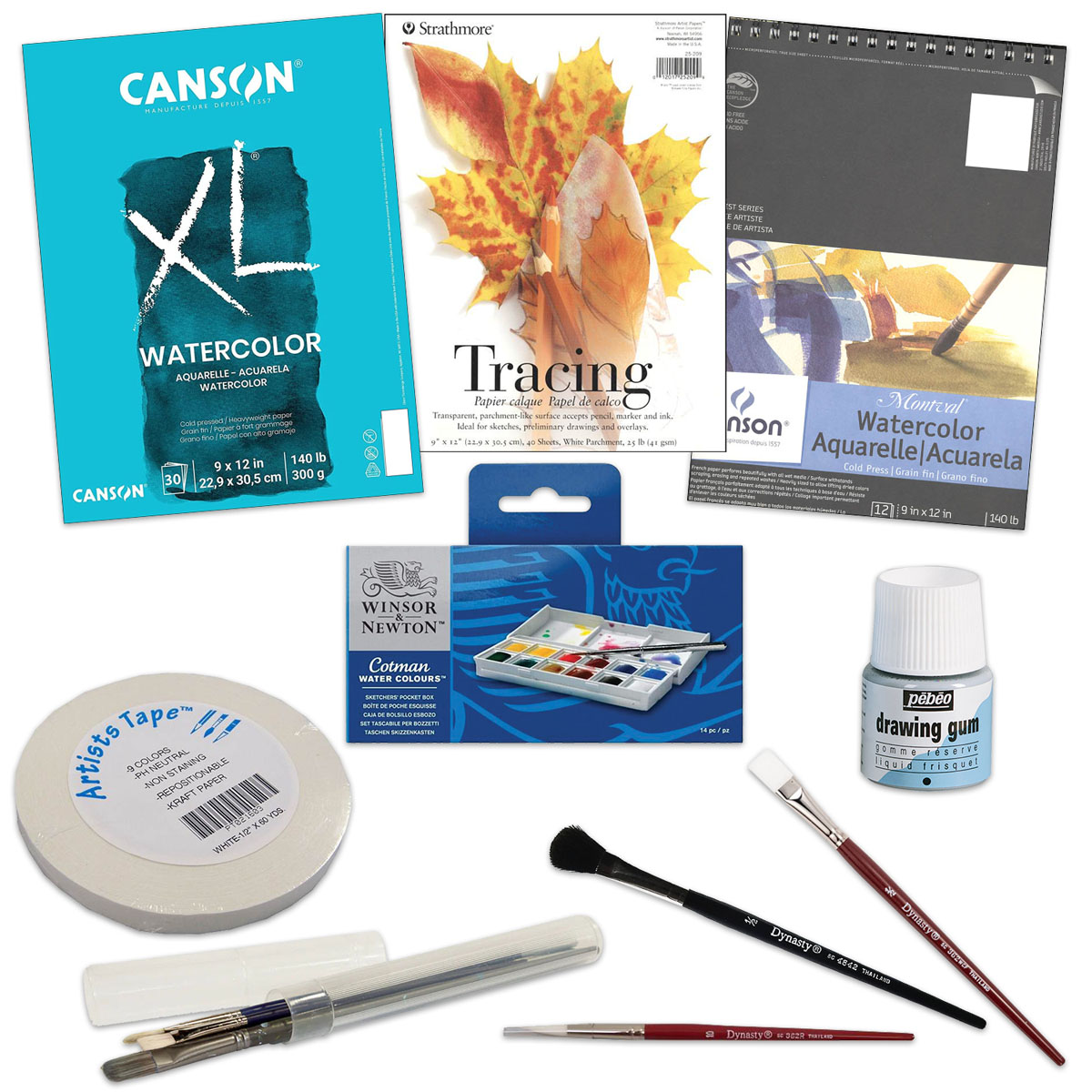 Artistic Pursuits High School Book 2 (3rd Edition) Art Supply Bundle