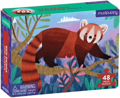 Red Panda Mini Puzzle (48 pieces)