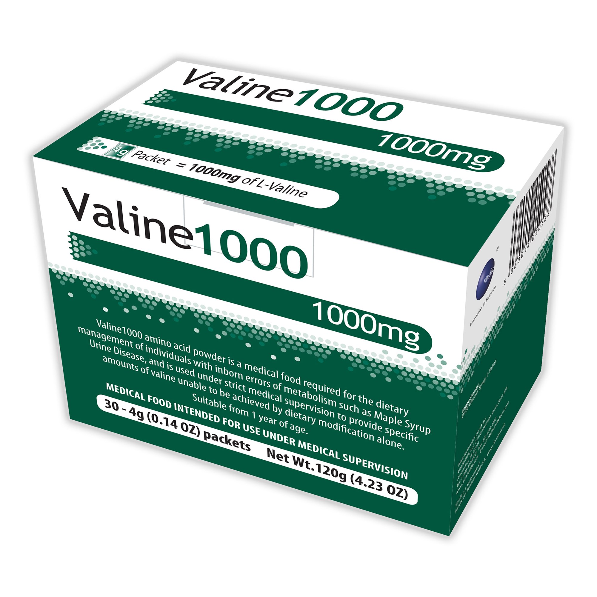 Valine1000 Medical Food for the Dietary Management of MSUD MK 1140730