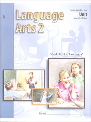 Language Arts LightUnit 201 Sunrise 2nd Edition