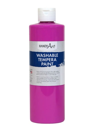 Magenta Washable Tempera Paint