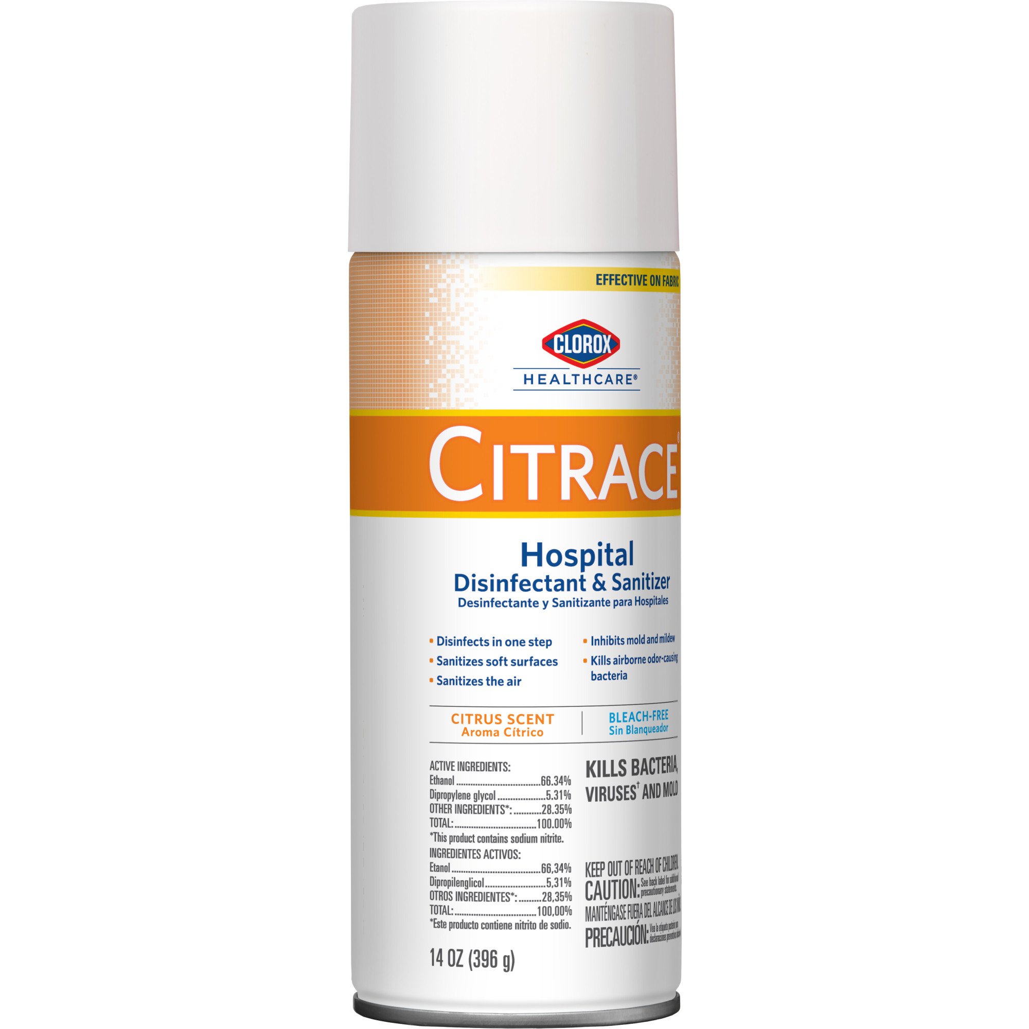 Clorox Healthcare Citrace Hospital Disinfectant & Sanitizer, Citrus Scent MK 156486