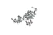 Rack Mount Cage Nut Screws, 10-32, Qty 20