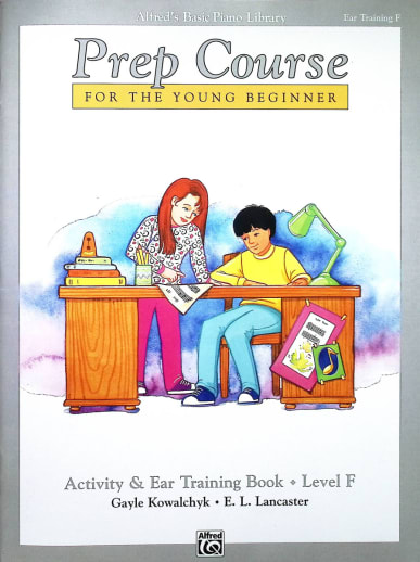 Alfred's Prep Course Level F Activity & Ear Training Book