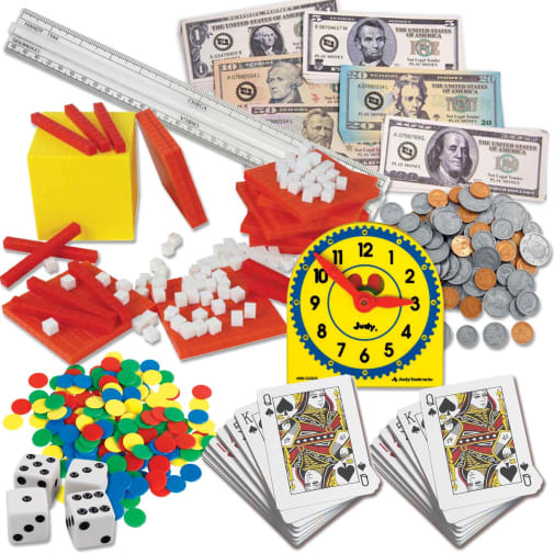 Second Grade Math with Confidence Manipulatives Set