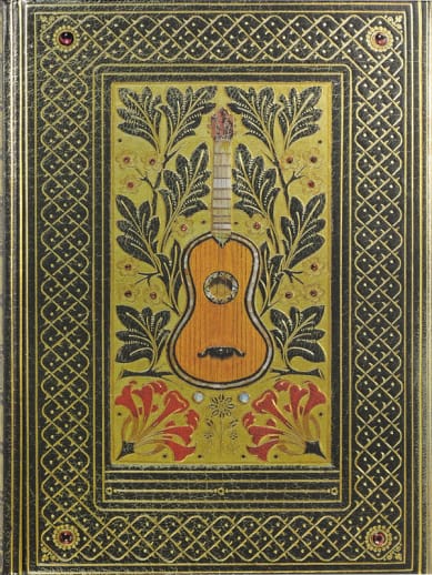 Glided Guitar Journal (Bookbound Journal)