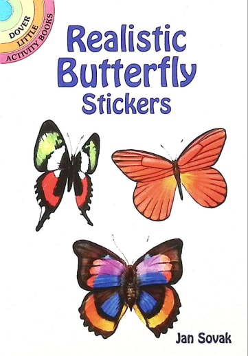 Realistic Butterfly Stickers
