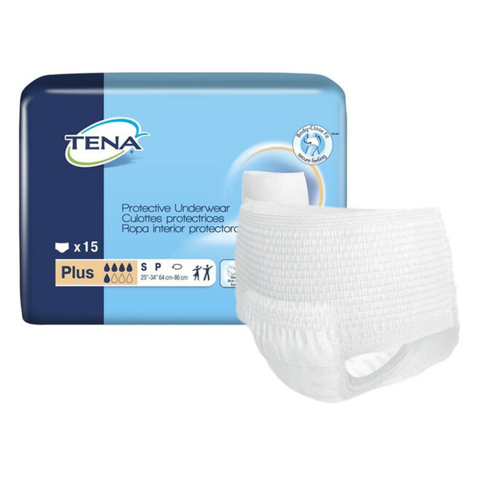 Tena ProSkin Plus Fully Breathable Absorbent Underwear, 2X-Large MK 1131159