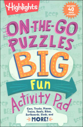 On-the-Go Puzzles Big Fun Activity Pad