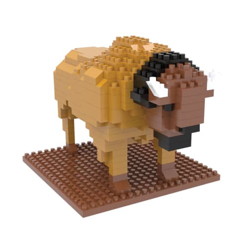 Mini Building Blocks: Bison (384 pieces)
