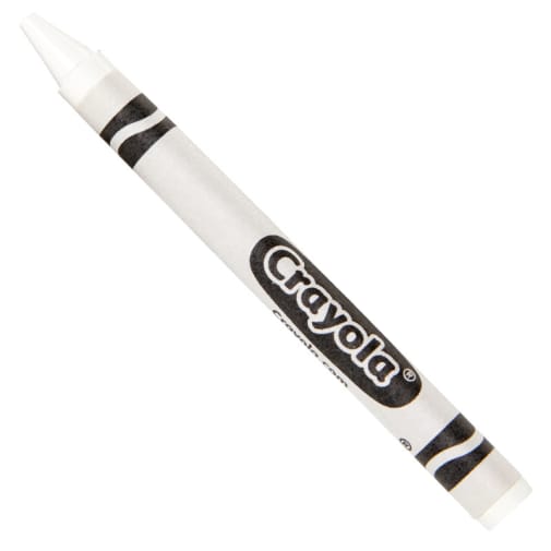 Crayola White Crayon - single