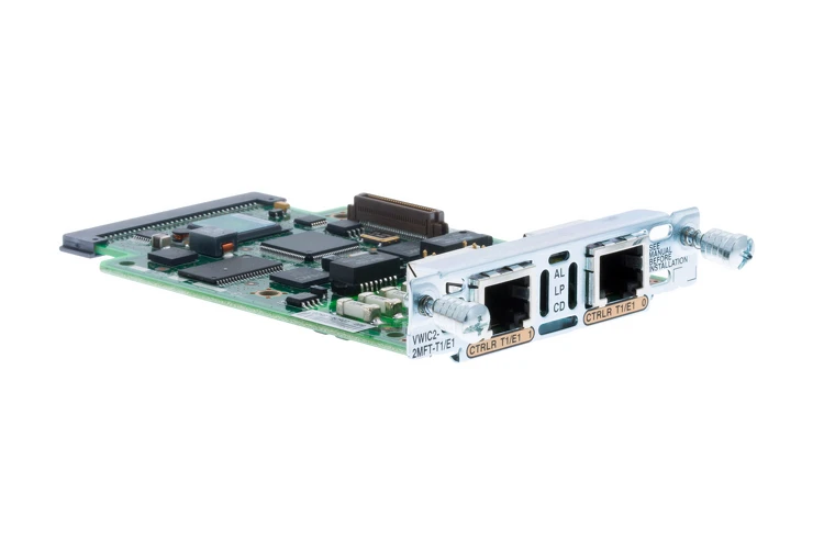 Cisco 2-Port T1/E1 Multiflex Interface Card, VWIC2-2MFT-T1/E1, Refurbished, Original Cisco 2-Port T1/E1 Multiflex Interface Card, VWIC2-2MFT-T1/E1, Refurbished, Original