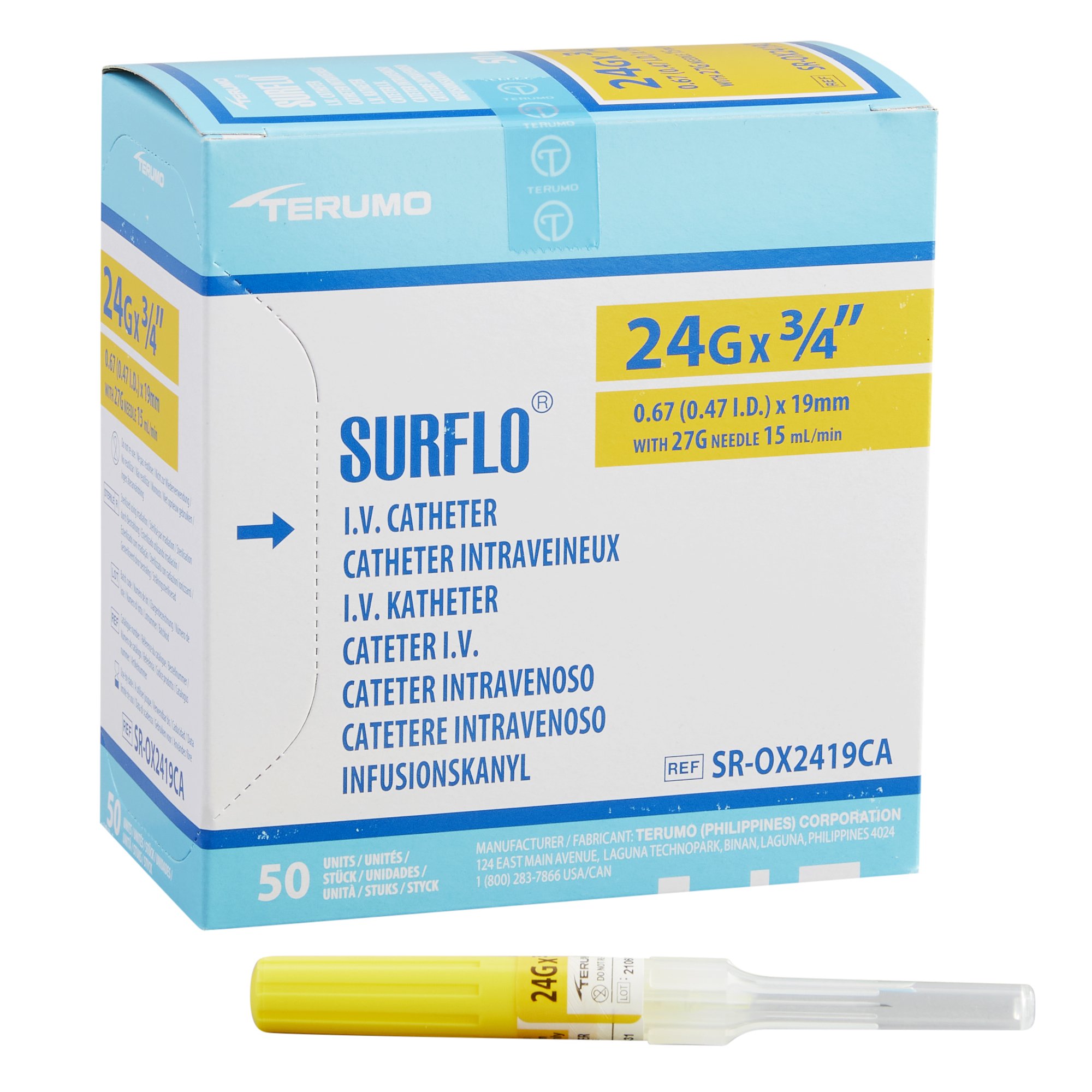 Surflo Peripheral IV Catheter MK 149162