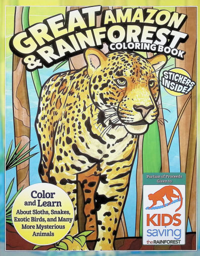Great Amazon Rainforest Coloring Book