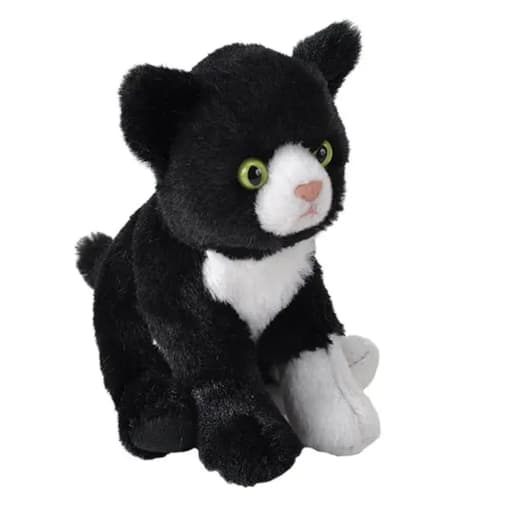Pocketkins-Eco Tuxedo Cat 5" Plush