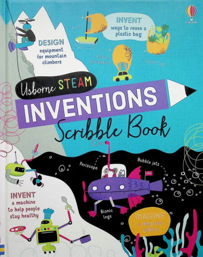 Inventions Scribble Book (Usborne STEAM)
