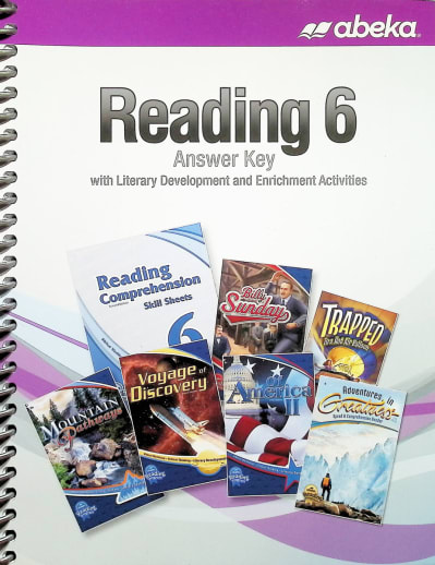 Abeka Reading 6 Answer Key with Literary Development and Enrichment Activities