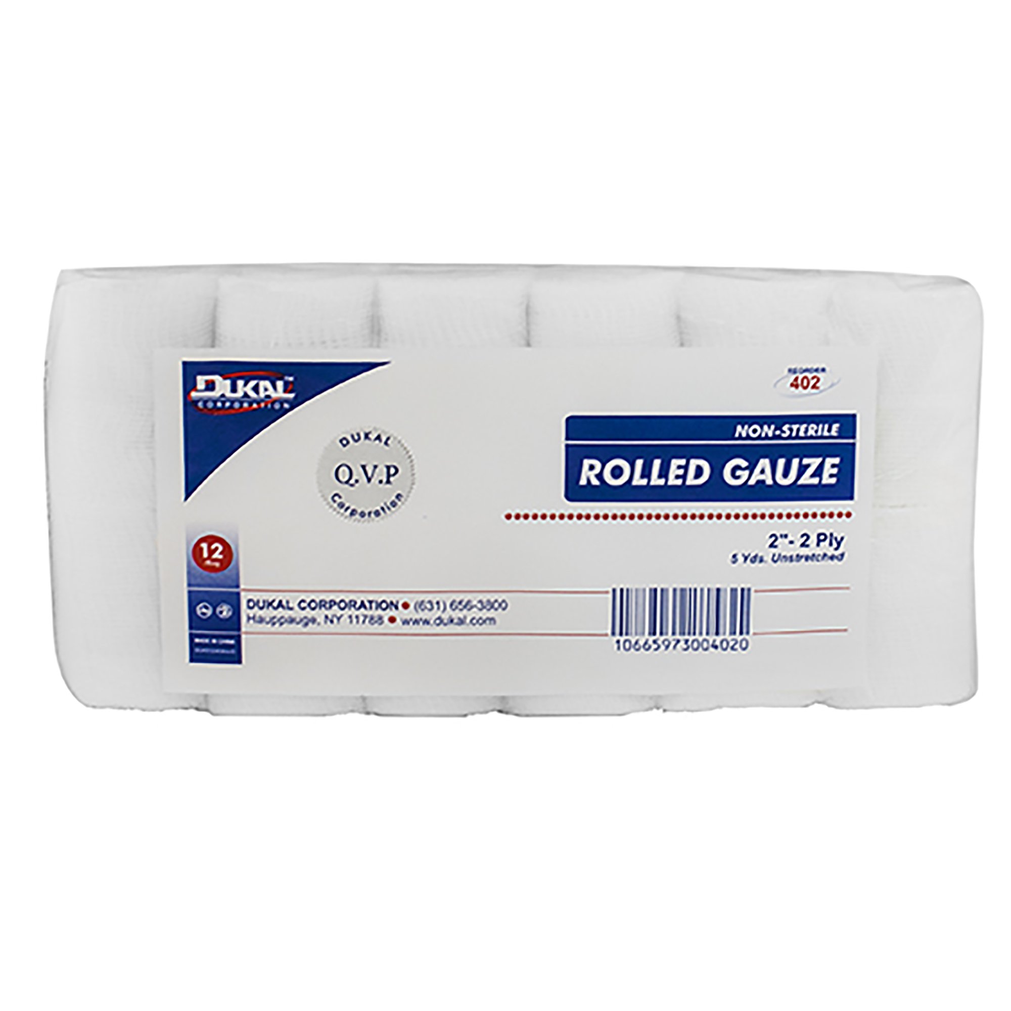 Dukal Conforming Bandage, 2 Inch x 5 Yard, 2-Ply MK 661765