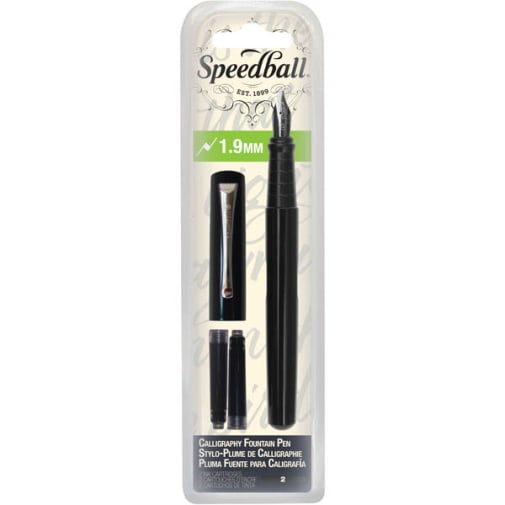 Speedball Calligraphy Fountain Pen - 1.9 mm Nib